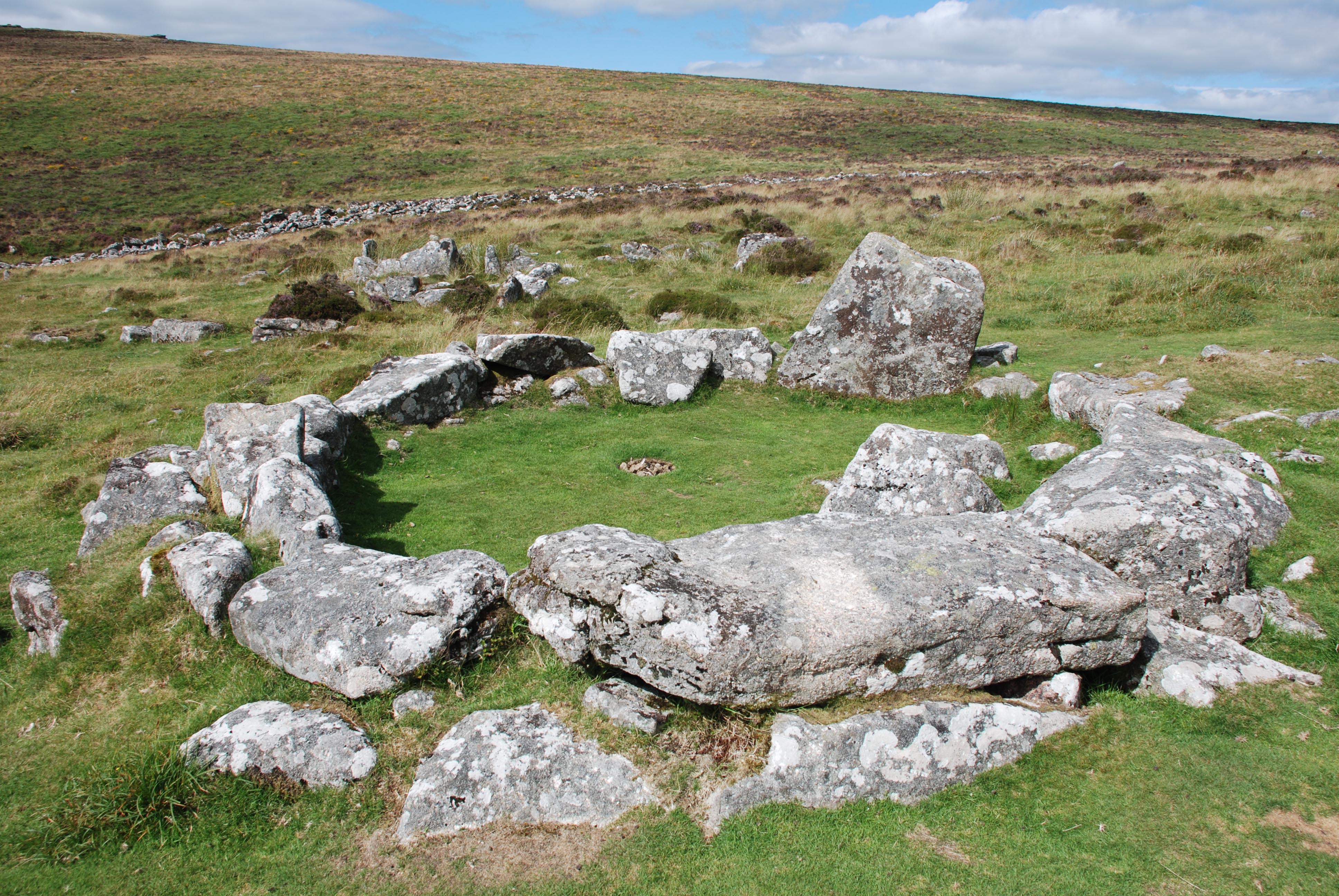 Grimspound Bronze Age Village, Dartmoor